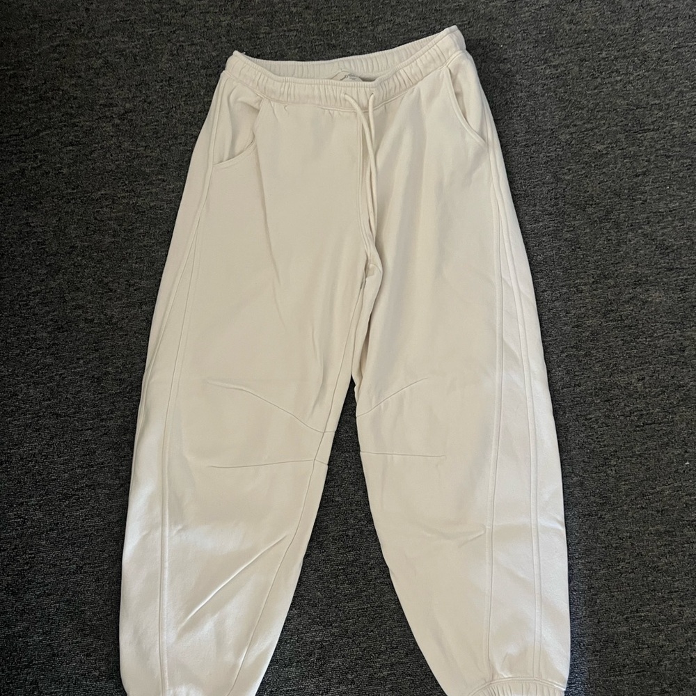 Universal Thread Cream Cozy Drawstring Joggers - … - image 1